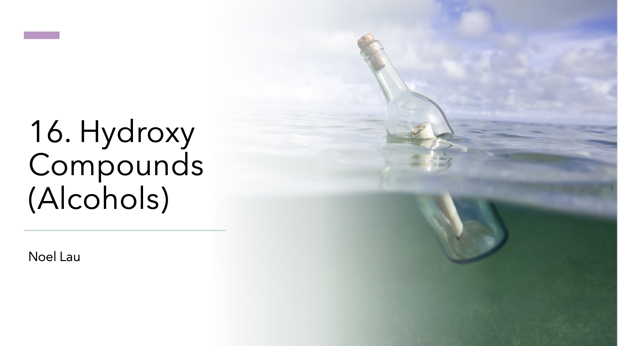 16.0 Hydroxy Compounds